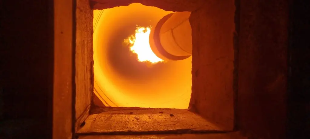 Kiln and burner commissioning support