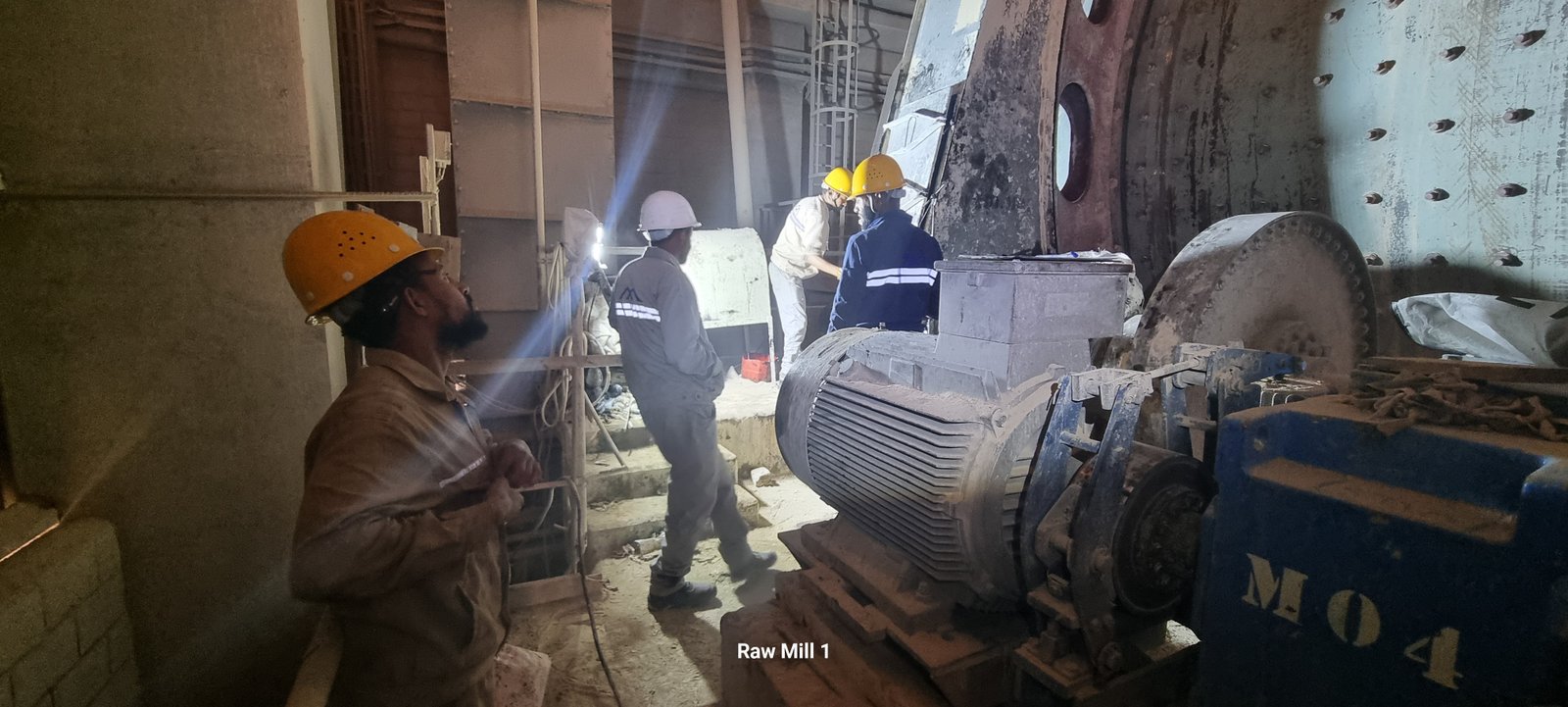 Raw Mill Gearth Gear Measurement