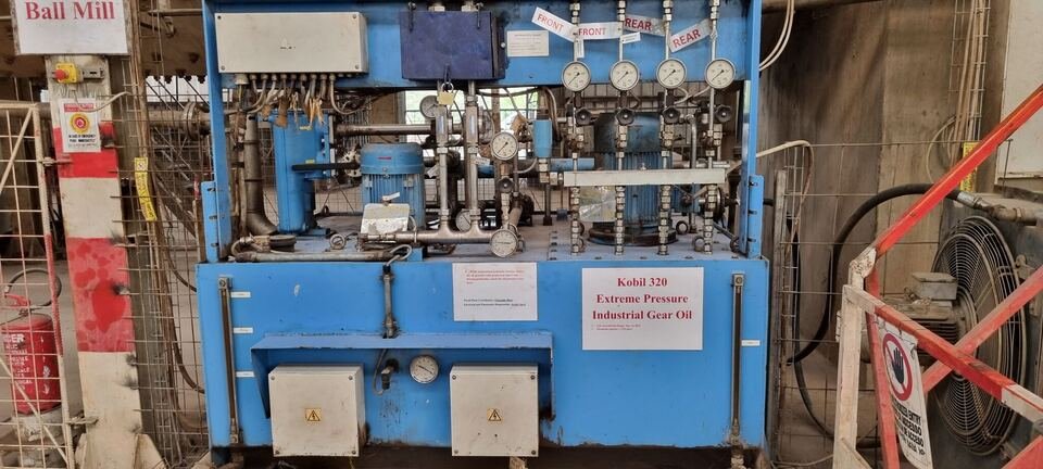 Oil Valve Train - Ball Mill